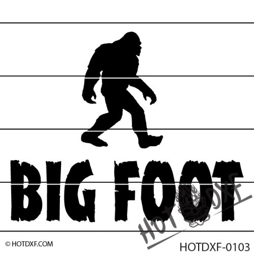 HOTDXF-0103-BIG FOOT